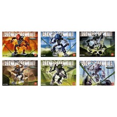 Toa Hordika Deluxe Collection (8736 8737 8738 8739 8740 8741) (set K8741-1)