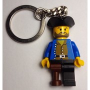 Pirate with Brown Shirt Key Chain