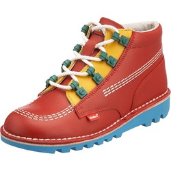 Kickers Junior LEGO Eyelet Boot - Red