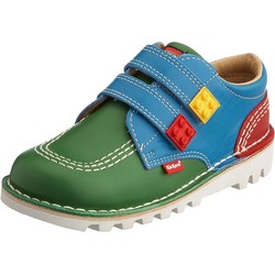 Kickers Kids Kick Lo LEGO Classic Shoe - Green