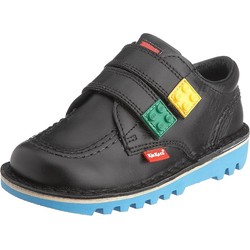 Kickers Kids Kick Lo LEGO Classic Shoe - Black