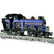 Large Train Engine Blue