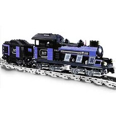 Large Train Engine with Tender Blue (set KT203-1)