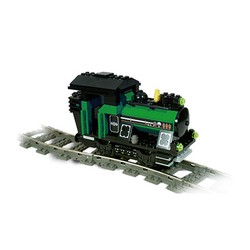 Small Train Engine Green