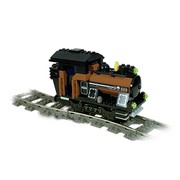 Small Train Engine Brown