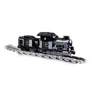 Small Train Engine with Tender Gray