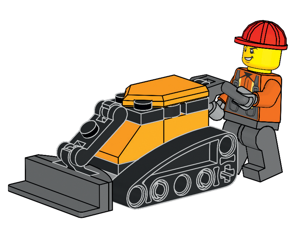 LEGO Set L0002221-1 Construction Worker (2026 City > Construction ...