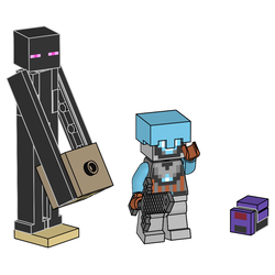 Space Sentinel, Enderman and Endermite