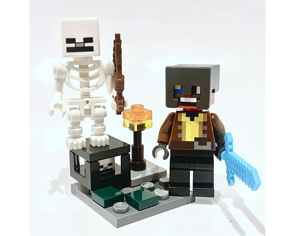 LEGO Set L0002253-1 Parrot Handler with Skeleton, Skeleton Spawner and ...