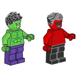 Hulk vs. Red Hulk
