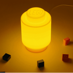 Brick 1 x 1 Round Lamp