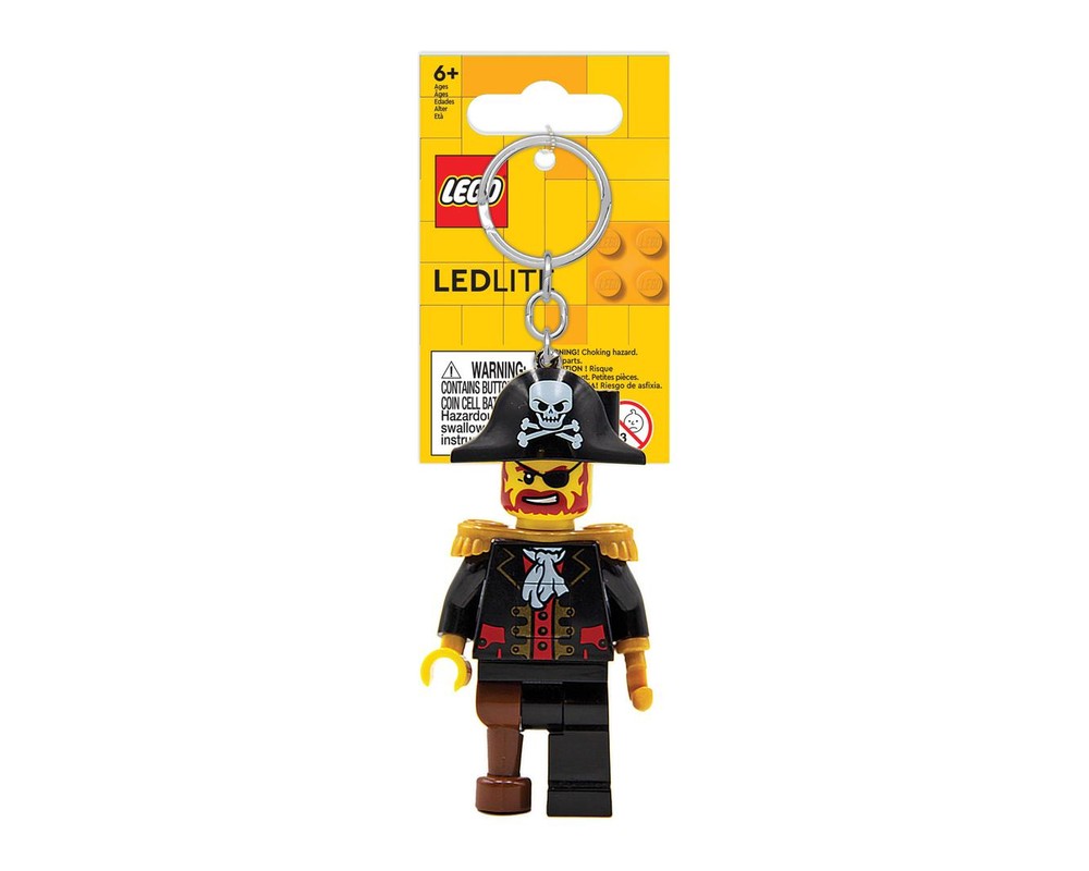 LEGO Set LGLKE23H-1 Captain Brickbeard Key Light (2023 Gear > Key Chain ...