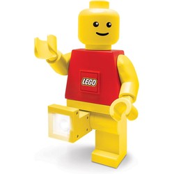Minifigure Flashlight with Red Torso, Yellow Arms and Yellow Legs