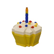 Legoland California 10th Birthday Cupcake Box (LLCA Ambassador Pass Exclusive) (set LLCA51-1)