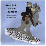 Han Solo on His Tauntaun