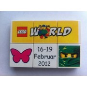 LEGO World Denmark Puzzle Promo 2012
