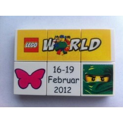 LEGO World Denmark Puzzle Promo 2012