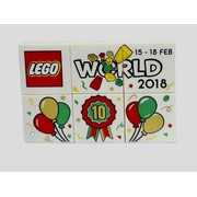 LEGO World Denmark Puzzle Promo 2018