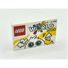 LEGO World Denmark Puzzle Promo 2020 (set LWP14-1)