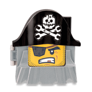 The LEGO Movie 2 Metalbeard Happy Meal Toy