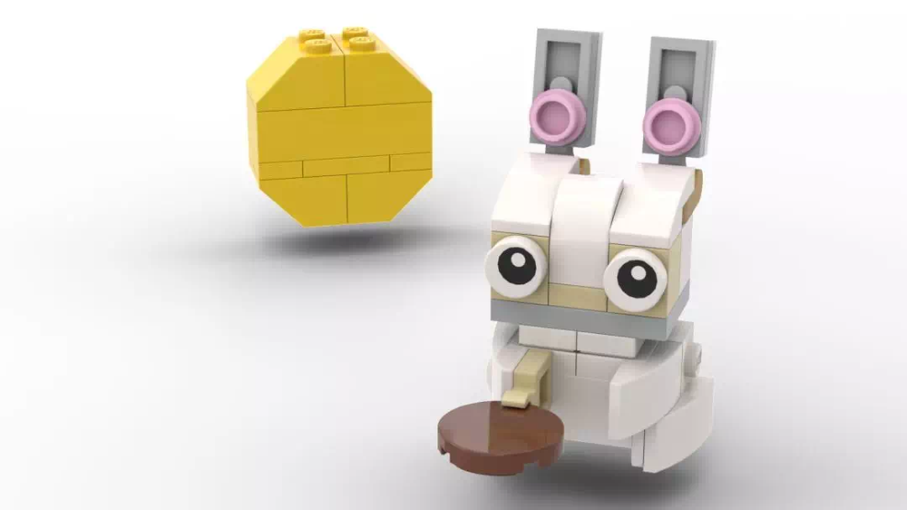 LEGO Set MIDAUTUMNRABBIT-1-1 Mid Autumn Rabbit (2019 LEGO Brand Store