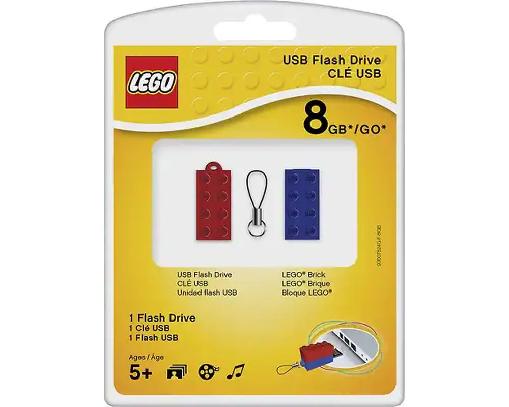 LEGO Set PFDI8GLEGOGE-1 Brick USB Flash Drive - 8GB (2015 Gear ...