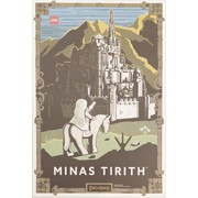 Lord of the Rings Minas Tirith Poster