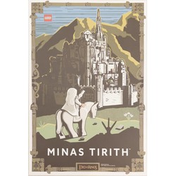 Lord of the Rings Minas Tirith Poster