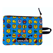 Minifigure Emoji Pouch (Blue)