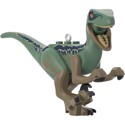 Hallmark Keepsake Christmas Tree Ornament - Jurassic World Velociraptor Blue