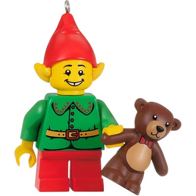 Hallmark Keepsake Christmas Tree Ornament - Elf and Teddy