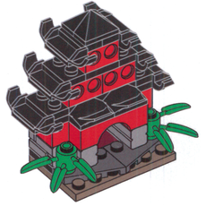 Mini Temple (set REDTEMPLE-1)