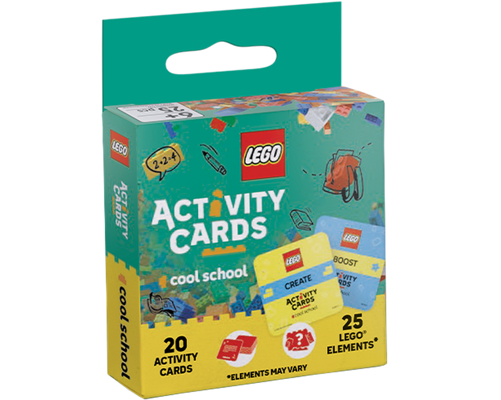 LEGO Set SCP6607-1 Activity Cards: Cool School (2025 Gear > Tabletop ...
