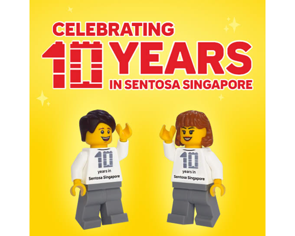 LEGO Set SENTOSA-1 Celebrating 10 Years at Sentosa Singapore (2025 LEGO ...