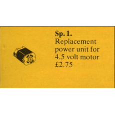 4.5V Replacement Motor (set Sp1-1)