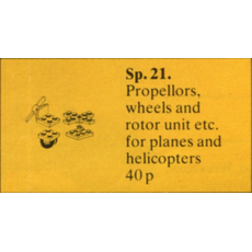 Propellers, Wheels and Rotors (set Sp21-1)