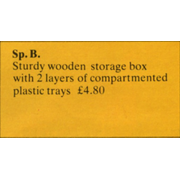 Wooden Storage Box