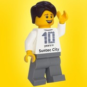 Celebrating 10 Years at Suntec City - Male Minifigure