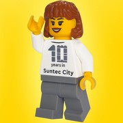 Celebrating 10 Years at Suntec City - Female Minifigure