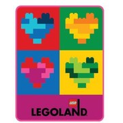 LEGOLAND Totally Bricks of the Heart Throw