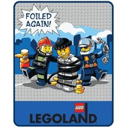 LEGOLAND City Foiled Again Plush Throw