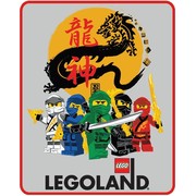 LEGOLAND Ninjago Year of the Dragon Plush Throw
