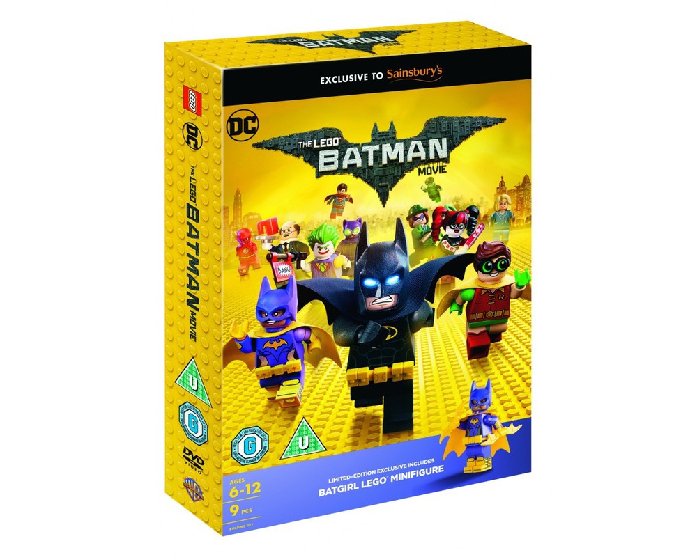 LEGO Set TLBM 1 The LEGO Batman Movie DVD 2017 Gear Audio and