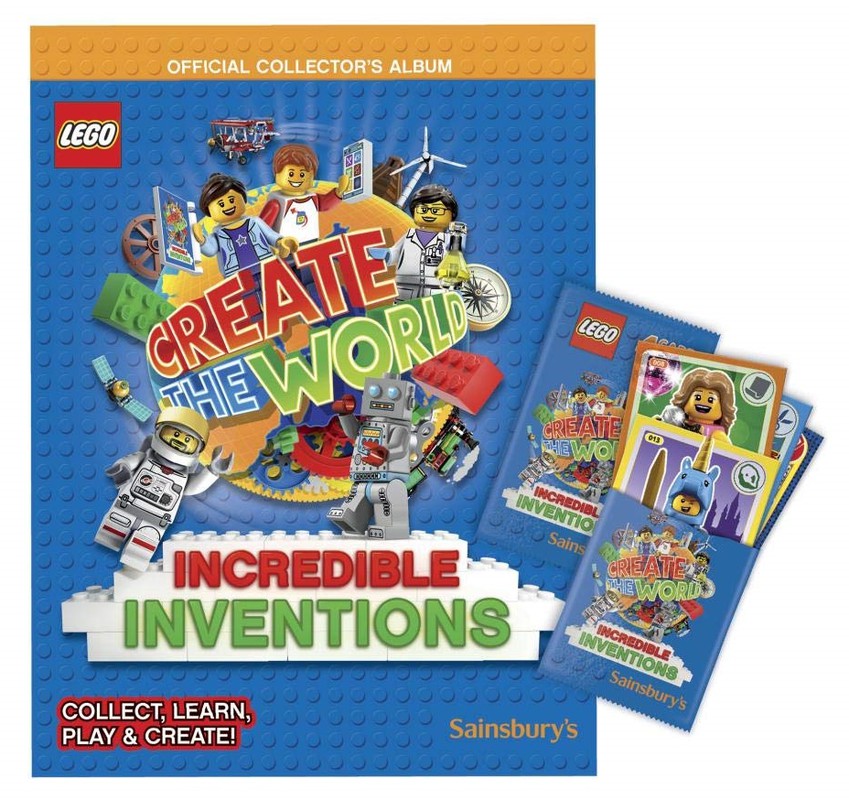 lego incredible inventions cards list