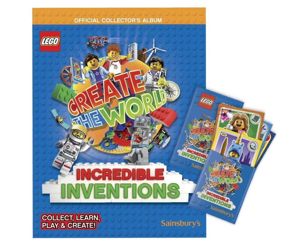 lego incredible inventions cards list