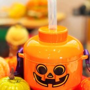 Lanyard with Tumbler - Pumpkin