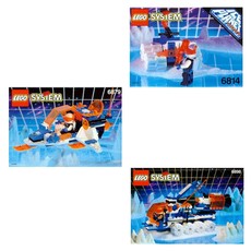 Ice Planet Co-Pack of 6814 6879 and 6898 (set VP-1)