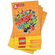 Create the World Trading Cards - Random Pack (4 Cards)
