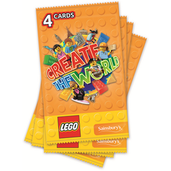 Create the World Trading Cards - Random Pack (4 Cards)