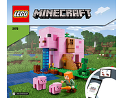 Lego Set Instructions 1 The Pig House Rebrickable Build With Lego